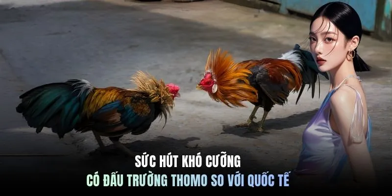 Đá Gà Trực Tiếp - Top 1 Trường Gà Nổi Bật Tại C168 7 Sức hút khó cưỡng có đấu trường Thomo so với quốc tế