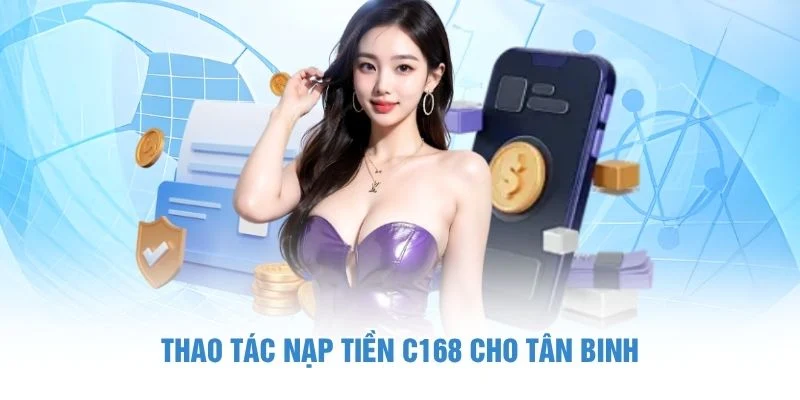 Thao tác nạp tiền C168 cho tân binh